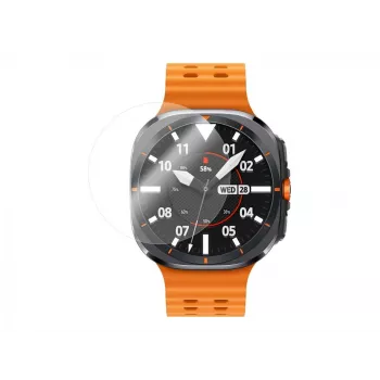Rūdīta stikla ekrāna aizsargs FIXED Samsung Galaxy Watch Ultra — caurspīdīgs, 2 gab.