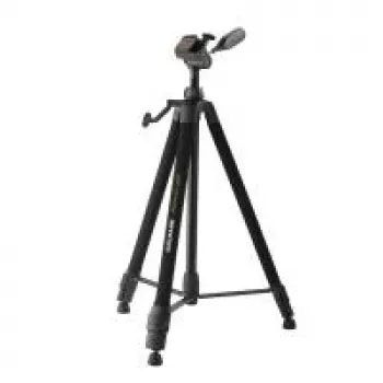 Statīvs Cullmann Prmiax 390 digitālajām un filmu kamerām, 3,5 kg slodze, 169 cm maks. augstums, 66 cm min. augstums, 1,69 kg, melns, 3 kājas