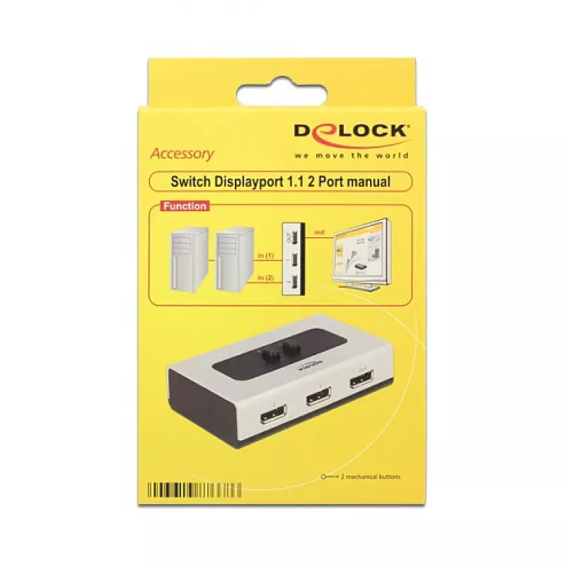 Video slēdzis DeLOCK 87668 DisplayPort