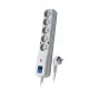 Pārsprieguma aizsargs lestar LF-530WA 3L EMI/RFI 5.0m — 3 kontaktligzdas, EMI/RFI filtrēšana, 5.0 m kabelis