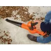 Bezvada lapu pūtējs Black & Decker GWC1820PC 209 km/h Melns, Oranžs 18 V Litija