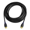LogiLink CH0062 High Speed HDMI 2.0 vads ar Ethernet, 4K/60Hz Ultra HD, 3D, zeltīti kontakti, 2 m, melns