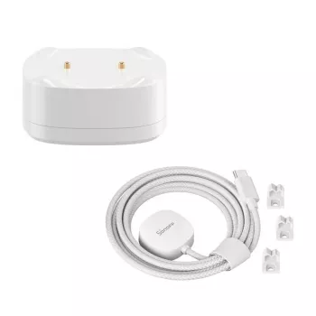 Ūdens noplūdes sensors Sonoff SNZB-05P Zigbee 3.0 — bezvadu mitruma un plūdu detektors