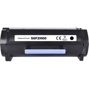 Renkforce Toneris, nomaina Lexmark 56F2H00, saderīgs, Melns, 15000 lappuses, 56F2H00 RF-6131126 (RF-6131126)