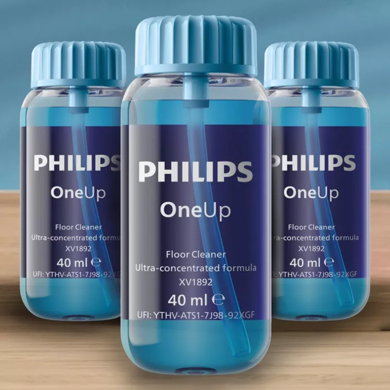 Philips OneUp XV1892/02 īpaši koncentrēts grīdu mazgāšanas šķidrums, 2 x 40 ml