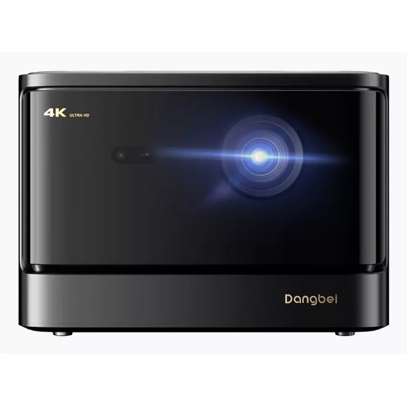 Lāzerprojektors Dangbei DBOX02 (Mars Pro 2) DLP UHD 4K (3840x2160) 2450 ANSI lūmeni 3D, komplektā statīvs, melns