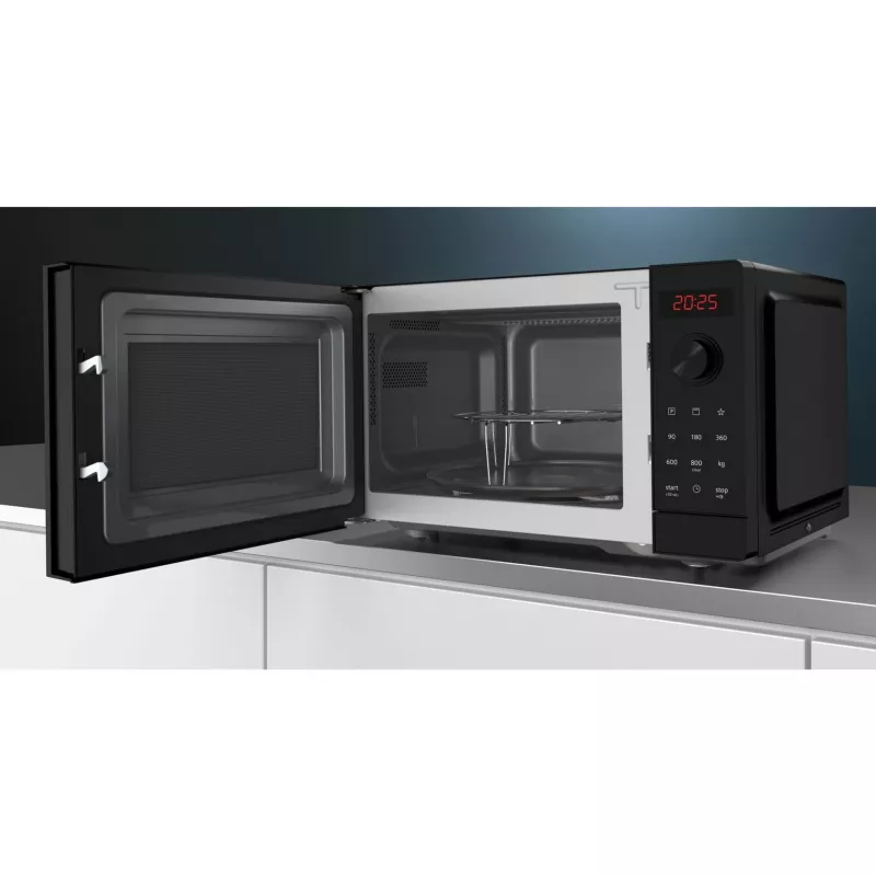 Siemens iQ300 FE023LMB2 mikroviļņu krāsns Solo melna Countertop 20 L 800 W