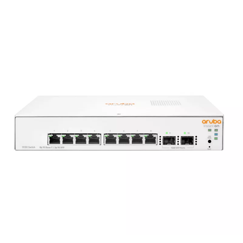 HPE Aruba Networking Aruba Instant On 1930 Pārvaldāms L2+ Gigabit Ethernet (10/100/1000) 1U Balts