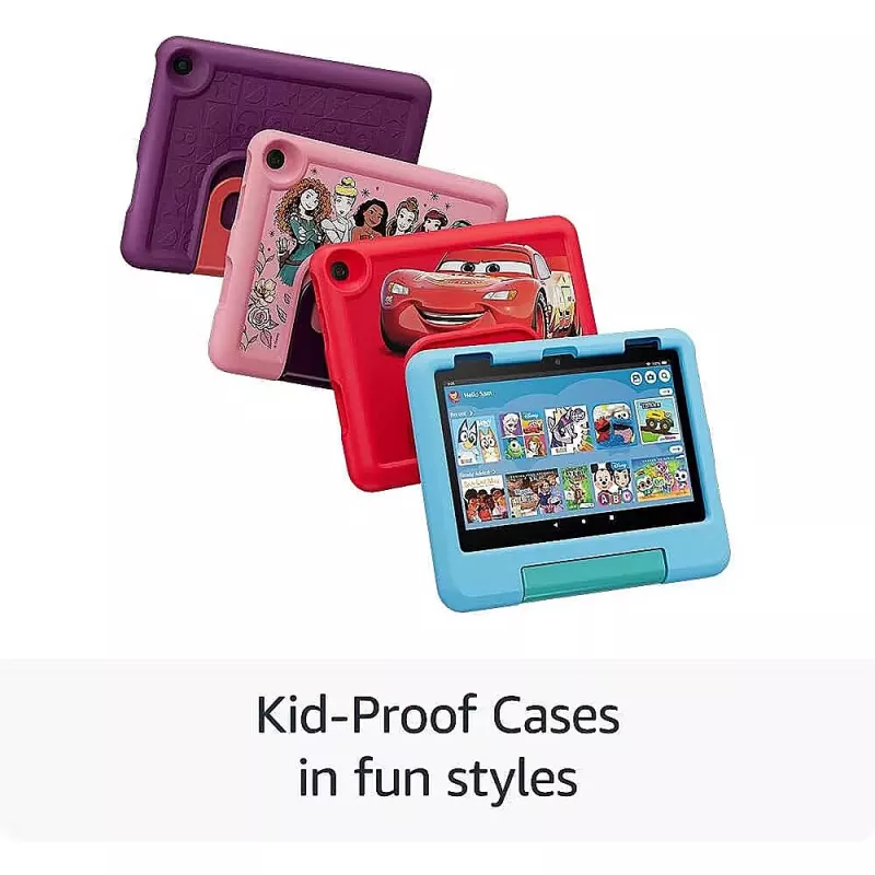 Amazon Fire HD 8 Kids Pro planšete (8 collu HD, 3 GB RAM, 32 GB, B0CVDRDMZW)