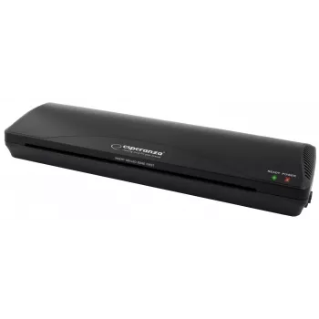 Esperanza EFL003 laminators aukstā/karstā laminēšana 250 mm/min Melns