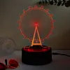Manta SNL125RGB RGB 3D dekoratīvā LED lampa ēku apgaismošanai