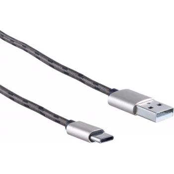 Uzlādes kabelis ShiverPeaks 14-50070 — 3-in-1 USB, 1,2 m, Sarkans