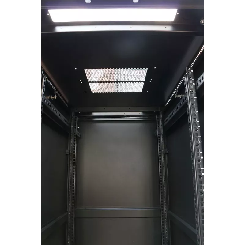 Brīvi stāvošs statīvs Extralink Rackmount kabinets 42U 600x1000 Melns