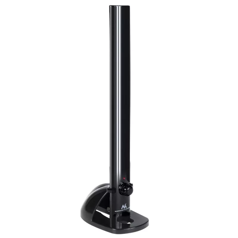 Maclean MCTV-930 aktīvā iekštelpu TV antena, DVB-T/T2, VHF/UHF/FM, LTE filtrs, 28 dB, F savienotājs, melna