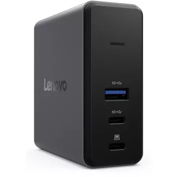 Lenovo X9 Uzlādes GaN Doks Vadu USB 3.2 Gen 2 (3.1 Gen 2) Type-C Pelēks