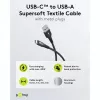 Goobay 74528 USB kabelis melns