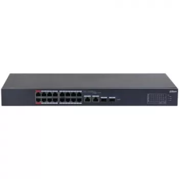 Dahua Technology DH-CS4218-16ET-135 pārvaldāms tīkla slēdzis L2 Gigabit Ethernet (10/100/1000) Power over Ethernet (PoE) Melns