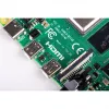 Raspberry Pi 4 Model B vienas plates dators, Broadcom BCM2711 1,5 GHz, 2 GB LPDDR4, zaļā krāsā