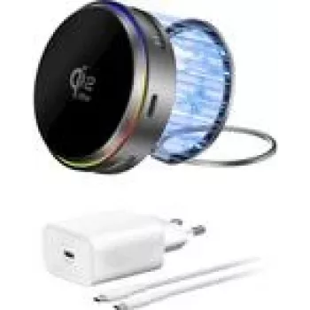 4smarts 541761 Barošanas adapteris Pelēks