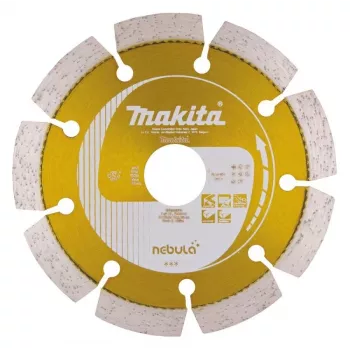 MAKITA dimanta disks 115x22,23 mm segments (sausai griešanai) betonam