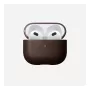 Ādas AirPods Maciņš Nomad V3 Rustic Brown — aizsargājošs ādas vāciņš AirPods uzlādes maciņam