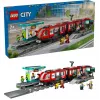 LEGO City tramvajs un stacija – būvējams komplekts bērniem no 7 gadiem