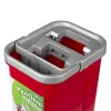 GB870 MaxiClean Plakanā mopa komplekts ar 2-in-1 spaiņa sistēmu 5.7L, 360° rotējoša galva