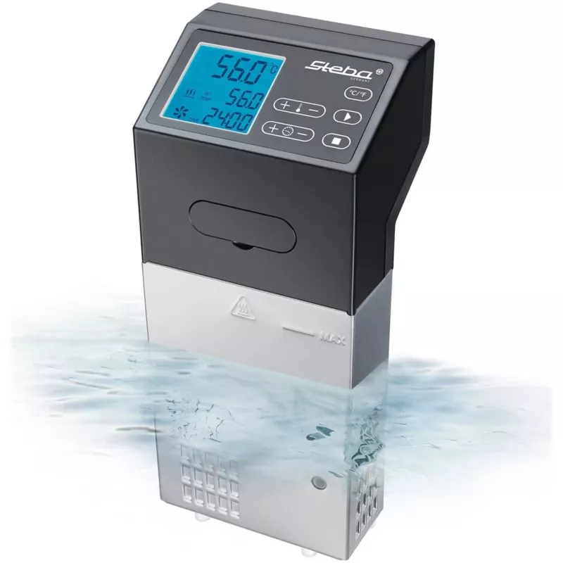 Steba SV 100 Professional sous vide gatavotājs, 1500 W, nerūsējošais tērauds/melns
