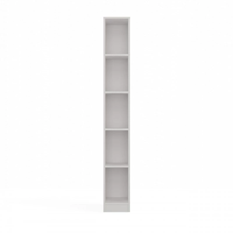 Plaukts REGAŁ R25 25 cm balts — viensekciju grāmatu plaukts