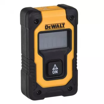 Lāzera attāluma mērītājs DeWalt DW055PL-XJ, diapazons 0–16 m, precizitāte ±6 mm, 3.7V uzlādējams akumulators, USB kabelis