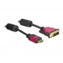DeLOCK 84343 HDMI - DVI-D kabelis 3,0 m vīriešu/vīriešu