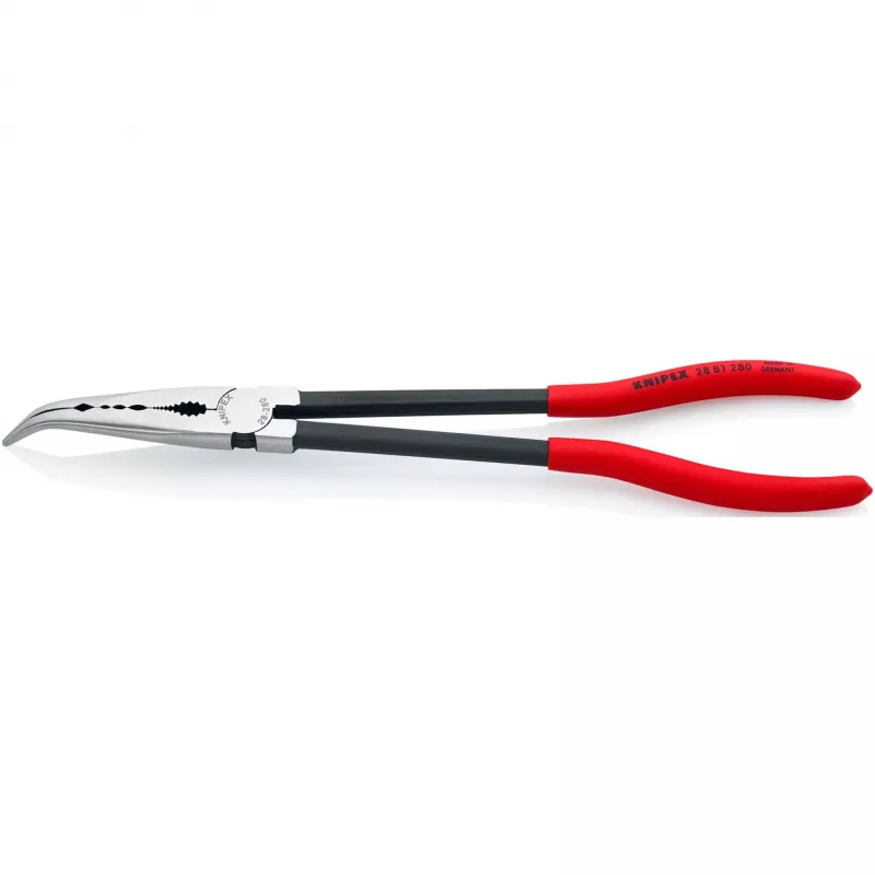 Knaibles Knipex 28 81 280 garās slaidās knaibles ar šķērsprofilu