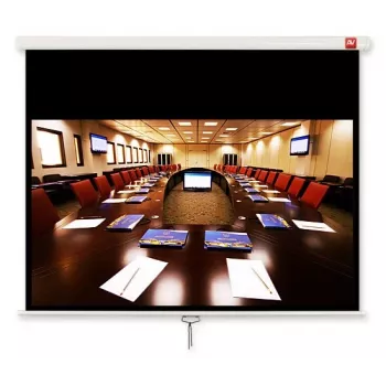 AVTek Cinema 240 projektora ekrāns 107 collas 16:9 matts balts