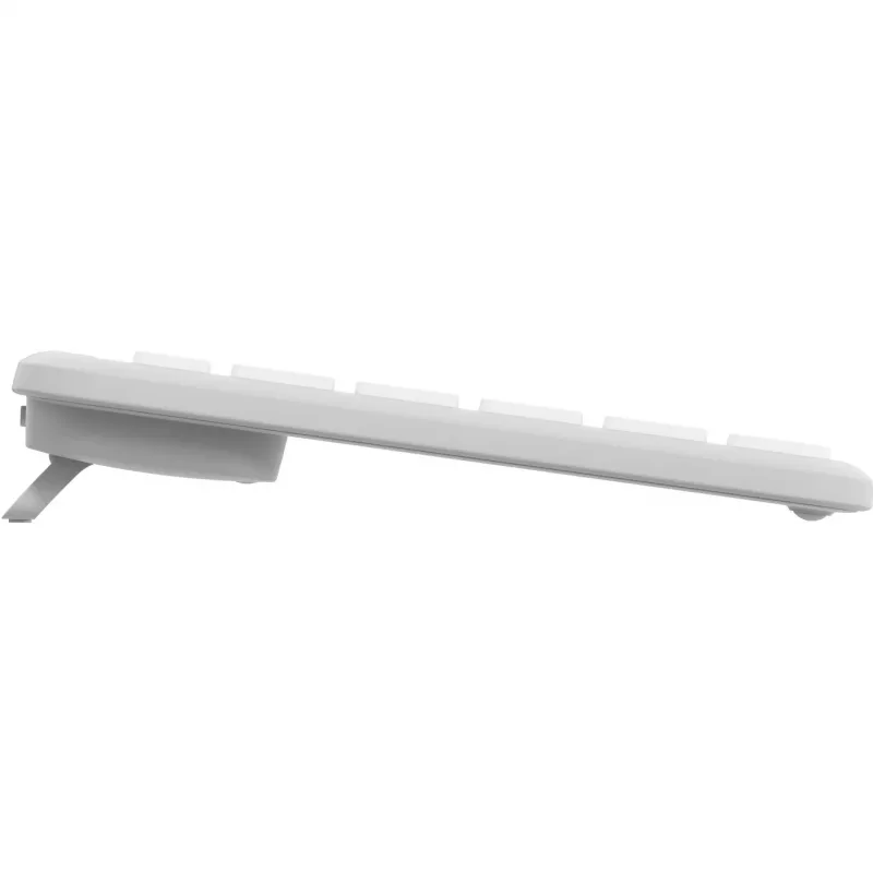 Logitech Signature Slim Combo MK950 - Bezvadu tastatūras un peles komplekts - 100% pilna izmēra - Bezvadu - Bluetooth 5.1 LE - QWERTY - US International - Off-White (920-012491)