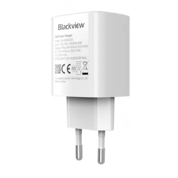 Lādētājs BLACKVIEW CHAR-33W/BV USB-C 33W ātrā uzlāde, melns