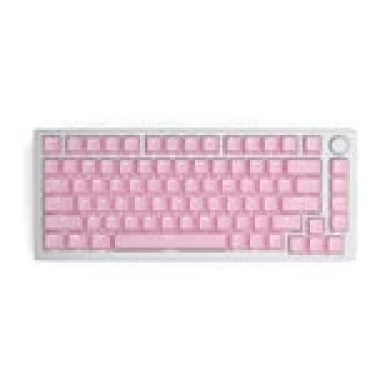Glorious PC Gaming Race GMMK ABS Doubleshot V2 UK bāzes komplekts - rozā (GLO-KC-ABS-UKKIT-P)