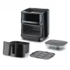 Cepšanas krāsns Caso Steam and AirFry 700, 1700 W, 7 L, melna