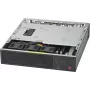 Super Micro Supermicro SC101F - Īpaši mazs formas faktors - Mini-ITX - bez barošanas bloka - Melns (CSE-101F)