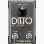 Mikrofona looperis TC‑Helicon Ditto Mic Looper ar mikrofona ieeju (000-DDU01-00010)
