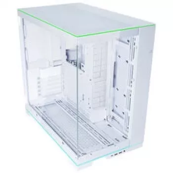 Lian Li O11 Dynamic EVO RGB korpusa komplekts + HydroShift II LCD-S 360TL AiO balts