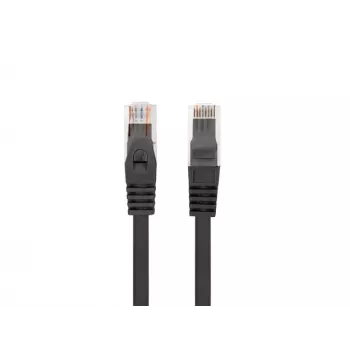 Tīkla kabelis LANBERG PCU6-10CU-0025-BK Cat6 F/UTP RJ-45 0,25 m Melns