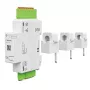 Tuya HS083816 viedais enerģijas skaitītājs, 3P+N, 120 A, DIN, Modbus RS485