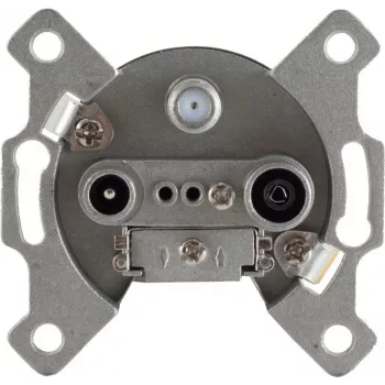 ShiverPeaks BS83905-10 kontaktligzda F tipa ar koaksiālo izvadu 10 dB