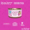 Slapjā barība kaķēniem Agras Pet Foods Schesir Baby in Brühe 70 g – vista, bezgraudu