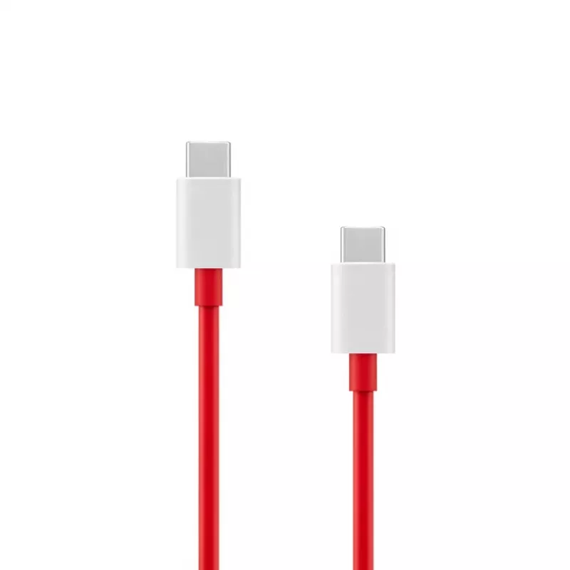 Strāvas adapteris ONEPLUS SUPERVOOC 120W divu portu vadu lādētājs, 120W kopējā jauda, 1x USB-C + 1x USB-A, 100–240V, 145 g, balts