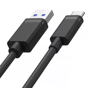 UNITEK Kabelis USB USB-A — USB-C 50CM, Y-C481BK MELNS