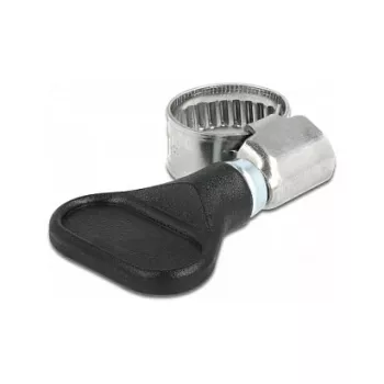 Tauriņskavas komplekts DeLOCK 400 SS 8–12 mm 5 gab., melns