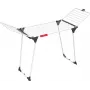 Žāvējamais statīvs VILEDA King White 157247 — tērauds, 20 m žāvēšanas vieta, salokāms ar riteņiem