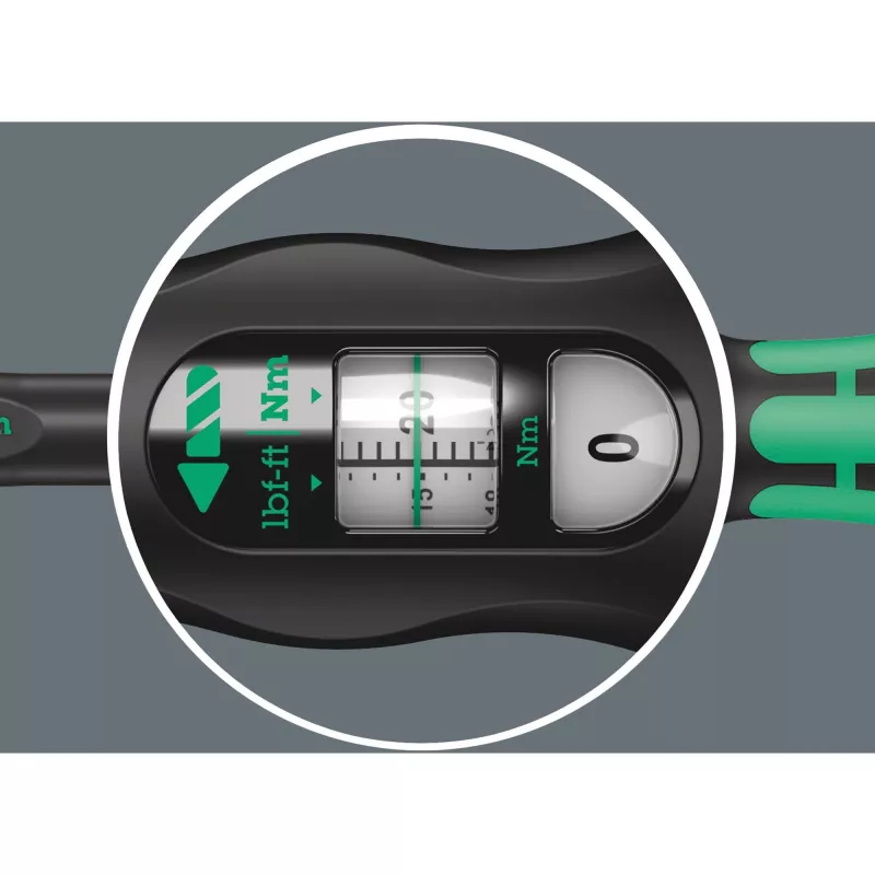 Griezes momenta atslēga Click-Torque 1/4'' 2.5-25 Nm, 20 daļas