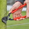 KNIPEX CoBolt XL 71 31 250 kompaktie skrūvju griezēji, sarkani, 250 mm
